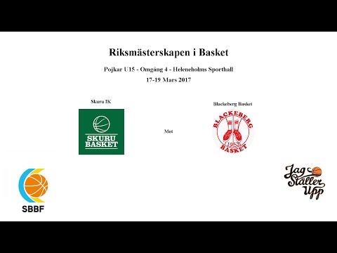 Skuru Basket (P02) mot KFUM Blackeberg Basket - RM - 2017-03-18