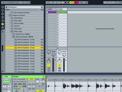 Live 7 tutorial (Basics Part I) simple house song.