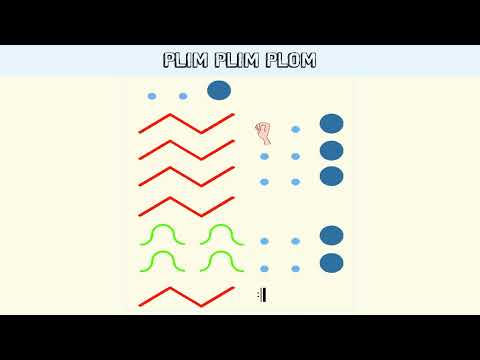 PLIM PLIM PLOM  - Musicograma + Grafomotricidad