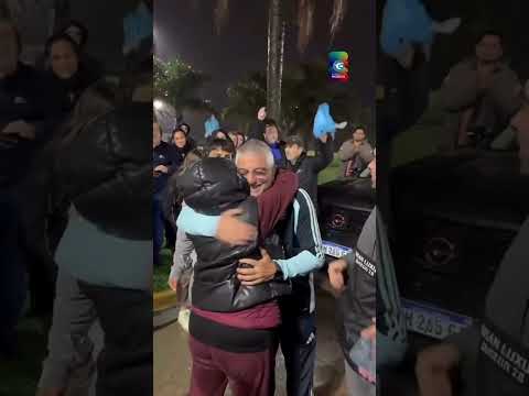 El emocionante recibimiento al kinesiólogo de la Selección en Areco #shorts