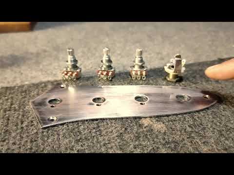 Jazz Bass Rewiring from Scratch [with subtitle]