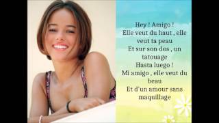 Alizée - Hey ! Amigo ! paroles Alizée - Hey ! Amigo ! paroles