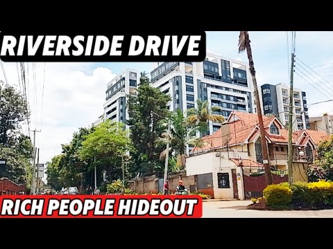 Exploring Riverside Drive - Where Rich People Hide in Nairobi, Kenya