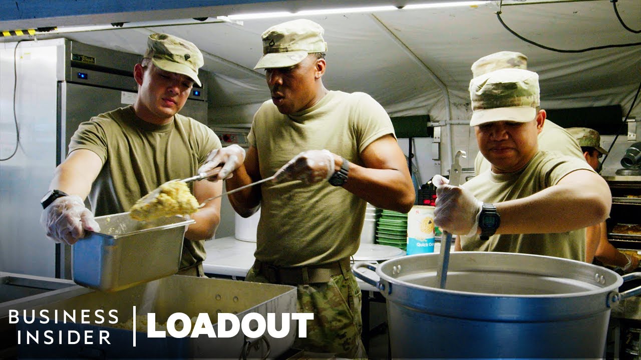 Every Piece of Gear In An Army Cook's Mobile Field Kitchen | Loadout | Business Insider