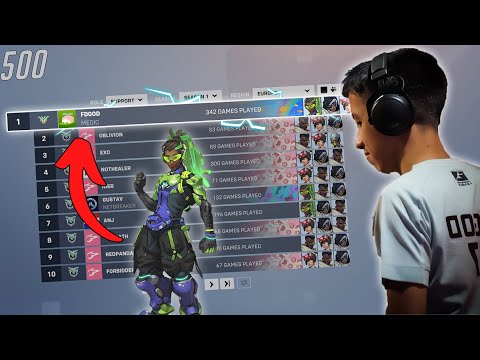 I got rank 1 in Overwatch 2