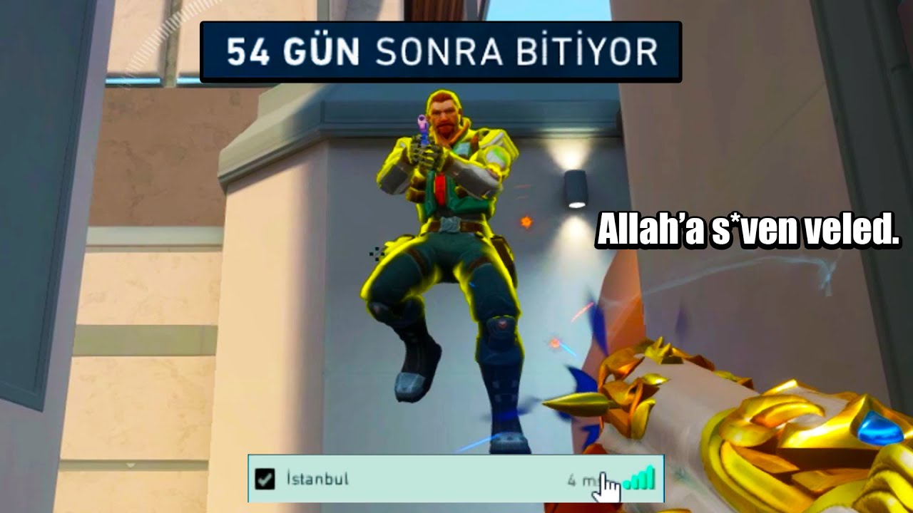 vandalını çaldıran velet Allah'a s*vüyor: / VALORANT /