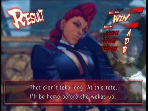 Street Fighter IV C. Viper Versus Rose Alternate