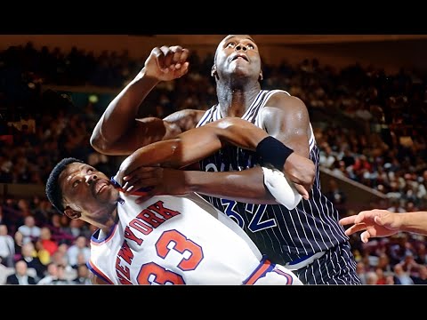 1994 NBA Orlando Magic at New York Knicks, January 4, 1994, Ewing-O’Neal Duel, Starks Gets Spotlight