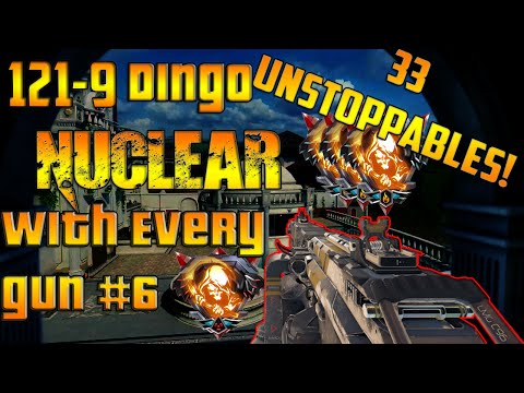 Dingo Nuclear 121-9 Empire Uplink || IW leaked Info & guns || Nuclear with Every Gun in BO3 #6