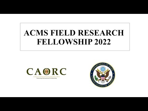ACMS Field Research Fellow Summer 2022 | Nomin-Erdene Jagdagdorj