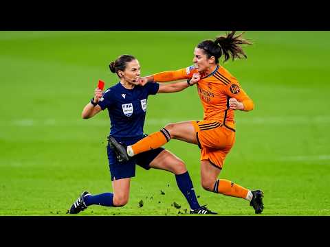 CRAZIEST Red Cards in Women's Football