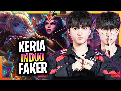 KERIA PERFECT POPPY IN DUO T1 FAKER! | T1 Keria Plays Poppy Support vs Leona!  Season 2024
