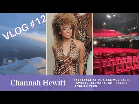 ENGLISH VLOG! Backstage at Tina Das Musical - Channah Hewitt (vlog 12)