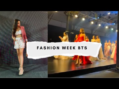 Working backstage in a Fashion Week | JENVLOG