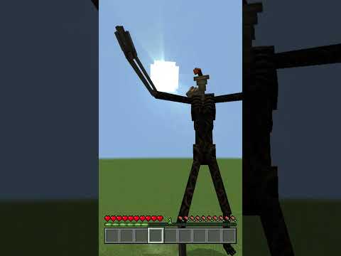 Siren Head Morph😱#minecraft #sirenhead #scary #phonk #shorts