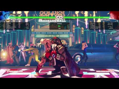 SFV: Balrog vs. Necalli stomps