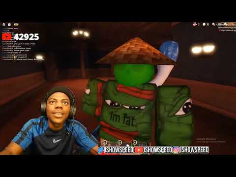 IShowSpeed Plays New Roblox Doors Update!