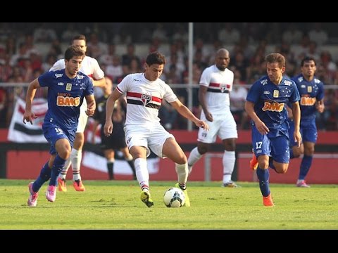 Drible de Paulo Henrique Ganso - São Paulo 2 x 0 Cruzeiro Brasileirão 2014