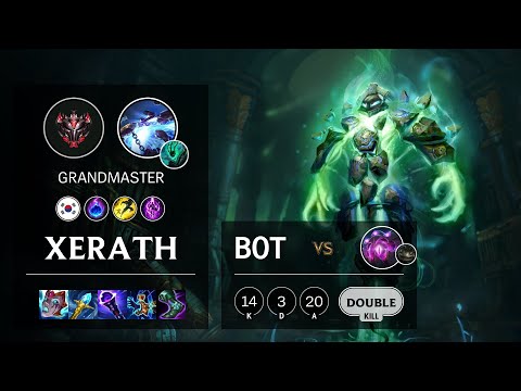Xerath Bot vs Vel'Koz - KR Grandmaster Patch 11.15