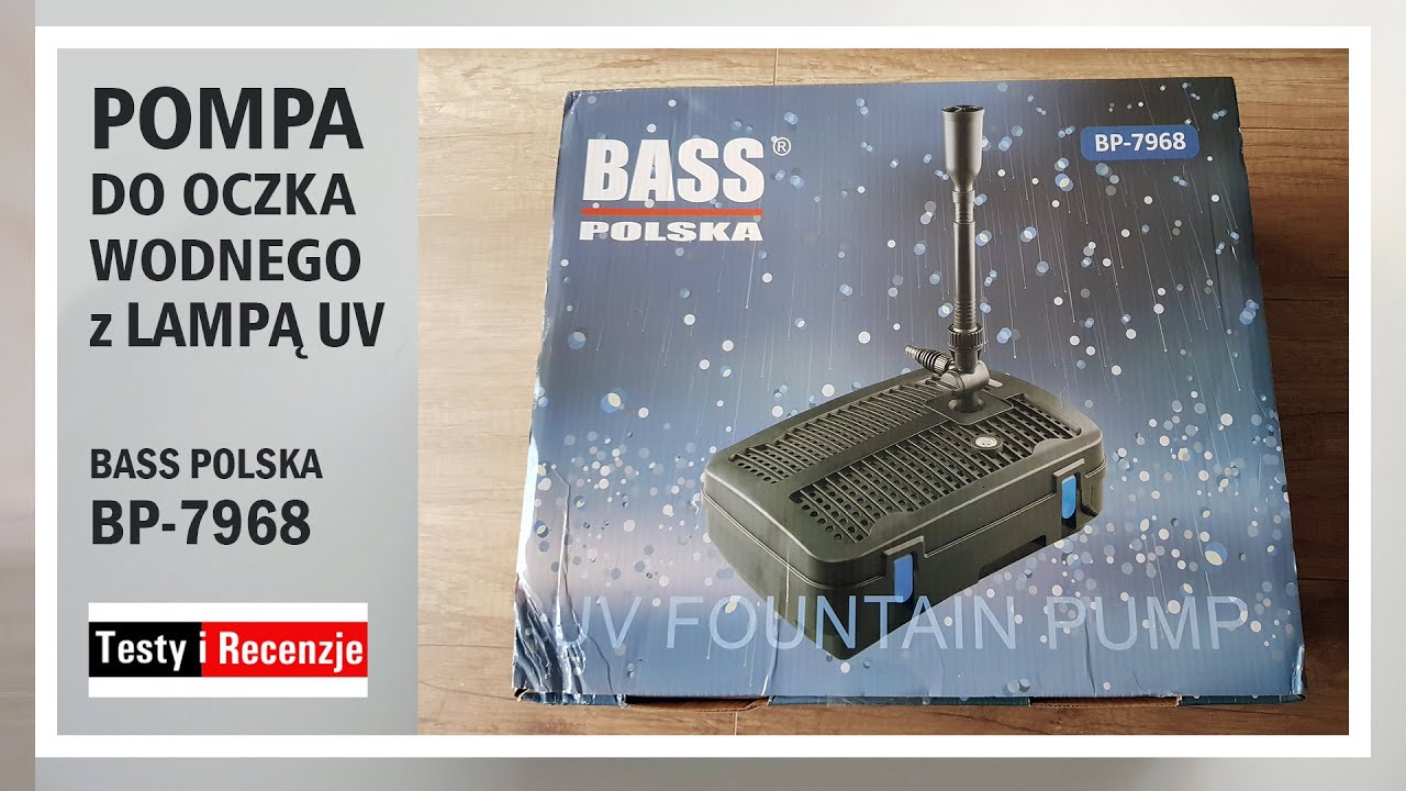 Pompa do oczka wodnego z lampą UV BASS POLSKA  BP-7968