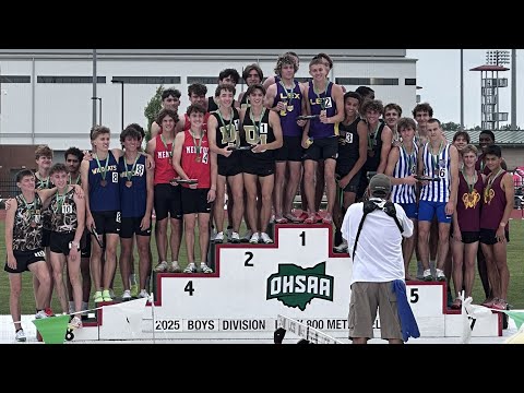 2025 OHSAA State Championships - D1 - Boys 4x800m Final - 06/06/2025 (at Jesse Owens Memorial Stad.)