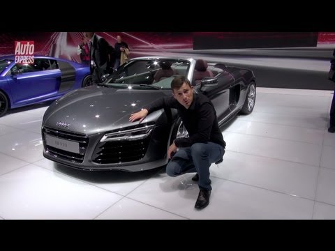 2012 Audi R8 at the Moscow Motor Show - Auto Express