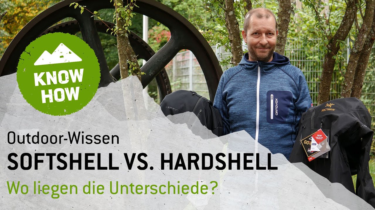 Outdoor-Wissen: Soft- & Hardshell - wo liegt der Unterschied
