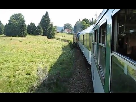 Czech Republic: *rare* Unsilenced Class 749 fails working Volary-Nove Udoli, Sumava National Park