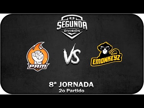 PAM eSports vs eMonkeyz| 2o Partido | 8ª Jornada | LVP Segunda División
