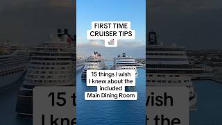 15 Things You Should Know About the Main Dining Room on a Cruise! #cruiseship #cruisetips #cruise