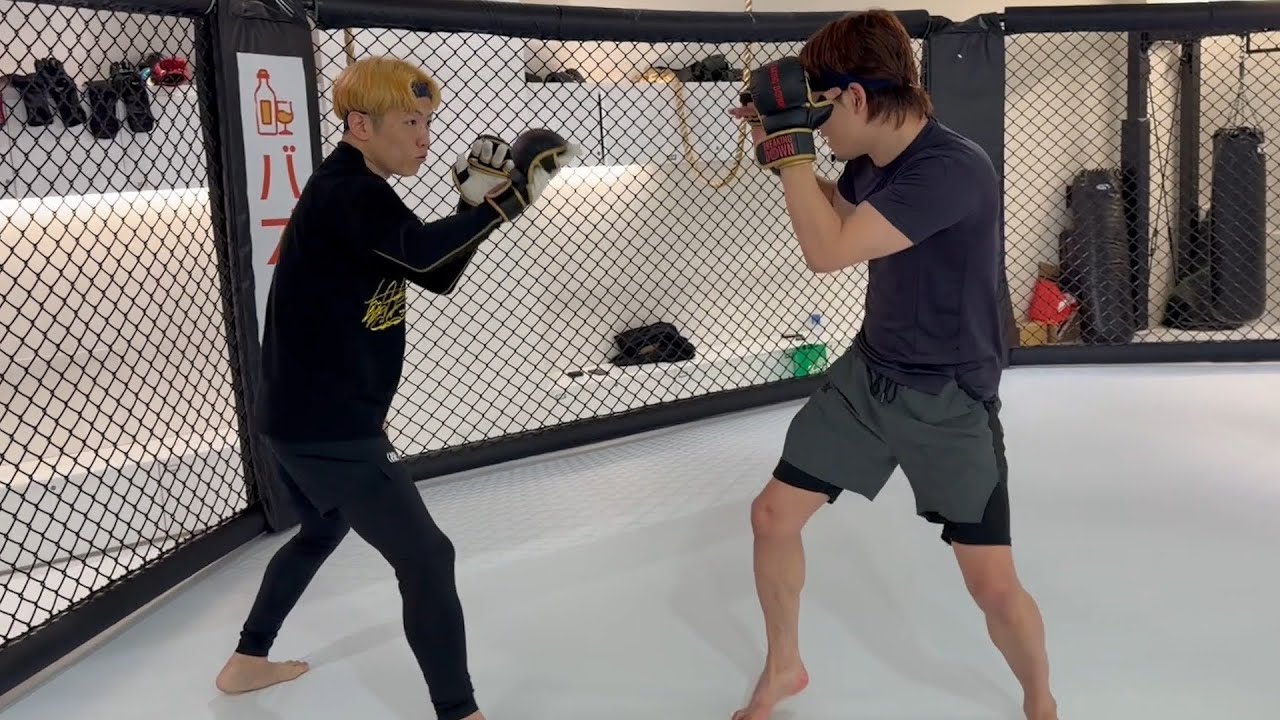 井原良太郎とスパーリングしてみた