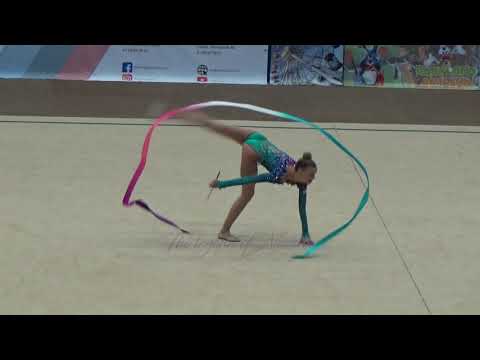 Sofia NIKEEVA (RUS) ribbon - 2020 Corbeil junior AA