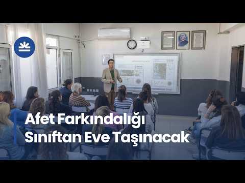 Bornova'da Geleceğin Eğitim Neferlerine Temel Afet Bilinci Eğitimi