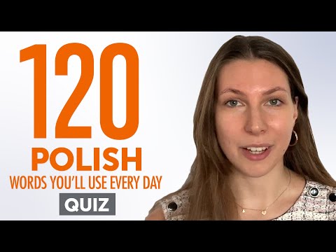Quiz | 120 Polish Words You'll Use Every Day - Basic Vocabulary #52