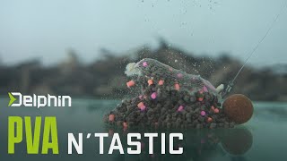 PVA punčocha Delphin N´Tastic + plnič 7m 25mm rychle rozpustná