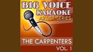 I Can&#39;t Make Music (In the Style of The Carpenters) (Karaoke Version)