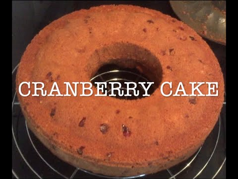 Cranberry Cake for beginners | Mahrukh's Kitchen
