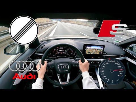 2024 Audi A4 Avant 40 TDI S-Line 204PS TOP SPEED GERMAN AUTOBAHN DRIVE POV🚀