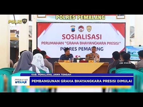 POLRES PEMALANG MULAI PEMBANGUNAN GRAHA BHAYANGKARA PRESISI