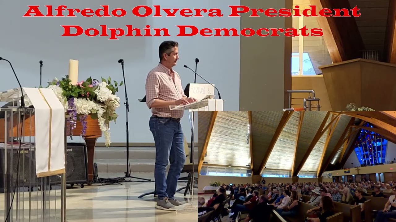 Alfredo Olvera President Dolphin Democrats The Peoples Town Hall