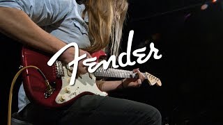 Video thumbnail for Fender American Performer Stratocaster HSS RW, Aubergine | Gear4music by Gear4music Guitars