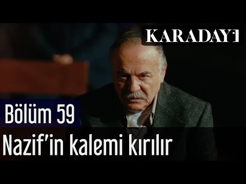 Karadayı 59.Bölüm - Son Sahne - Nazif'in Kalemi Kırılır