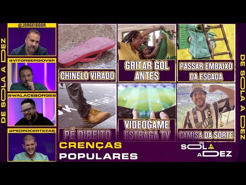 QUAL É A MAIOR CRENÇA POPULAR DE TODAS? CRAVAMOS! | DE SOLA A DEZ