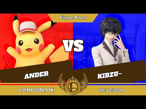UKIE Circuit Finale - RR Pools - Ander (Pikachu, Trainer, Donkey Kong) vs. Kibzu~ (Joker)