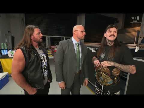 AJ Styles turns Dom’s complaint into a title opportunity | Raw Oct 13, 2025