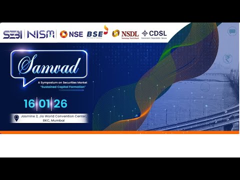 Samvad 2026 - A Symposium on Securities Market | Sustained  Capital Formation