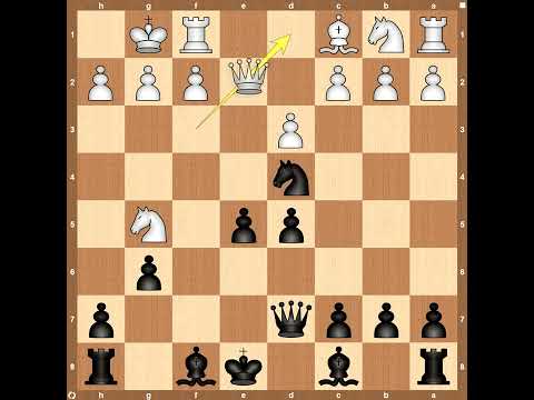"gg" Two Knights Defense Queen Sacrifice Checkmate Edelman vs Isaak Mazel
