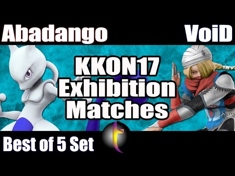 KKON17 Exhibition Matches: SSB Wii U - Bo5 Set - Abadango vs VoiD
