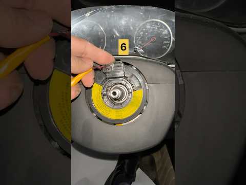 How To Correct Fix Steering Clock Spring #clock #spring