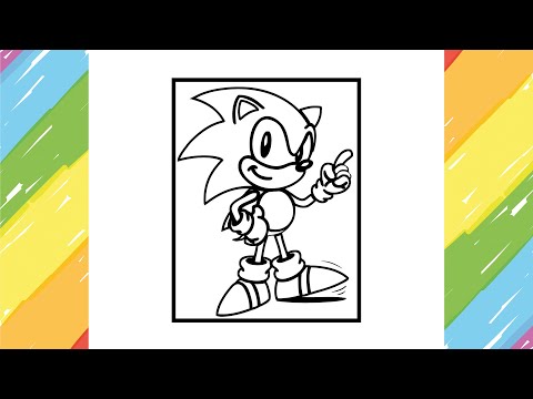 Sonic Prime Coloring Pages/ Sonic the Hedgehog / Lost Identities x Robbie Rosen-Moments[NCS Release]